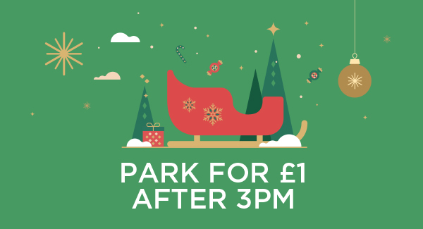 Park for £1 after 3pm